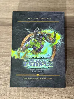 World Of Warcraft TCG: Black Temple Raid Deck (2008) - INCOMPLETE MISSING CARDS! - Image 2