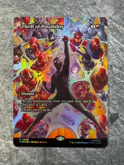 Thrill of Possibility (Borderless) - Marvel Universe Eternal-Legal - NM Foil - Image 1
