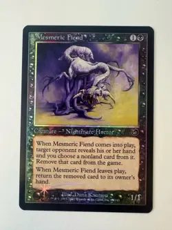 2002 Mesmeric Fiend Torment Foil, Near Mint, Magic the Gathering MTG - Image 1