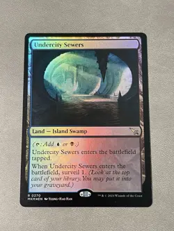 MTG, Undercity Sewers FOIL 270 NM Murders at Karlov Manor Foil - Image 1