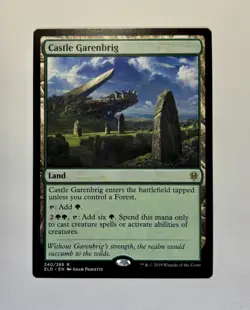 Castle Garenbrig Throne Of Eldraine #240 NM MTG - Image 1