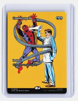 Counterspell (Borderless) MTG Marvel's Spider-Man #9 Mythic - Image 1