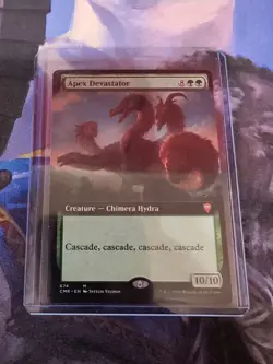 MTG - Apex Devastator - Extended Art Non-foil - Commander Masters - Image 1