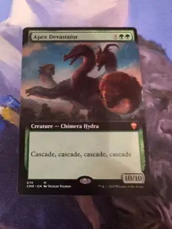 MTG - Apex Devastator - Extended Art Non-foil - Commander Masters - Image 3