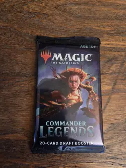 Magic the Gathering Commander Legends Draft Booster Pack X1 MTG - Image 1