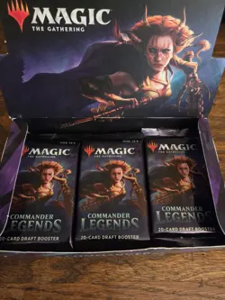 Magic the Gathering Commander Legends Draft Booster Pack X1 MTG - Image 2