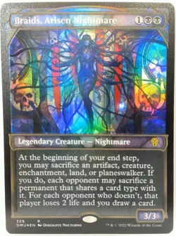 Braids, Arisen Nightmare Textured Foil 329 NM - Image 1