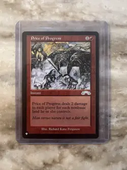 Price of Progress The List Reprints Regular MTG NM+ - Image 1