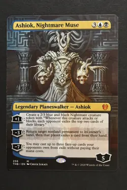 Magic The Gathering: Ashiok Nightmare Muse - THB - NM Unplayed MTG - Image 1