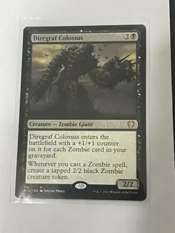 Diregraf Colossus Commander Innistrad Midnight Hunt MIC Rare R MTG Magic #112 - Image 1
