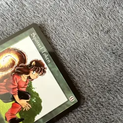 JUN MINAGISHI ULTRA RARE SQUIRREL TOKEN - NM MAGIC THE GATHERING - Image 2