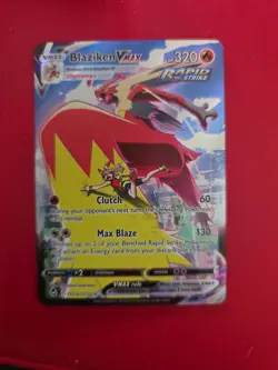 Blaziken VMAX - TG15/TG30 - Ultra Rare Silver Tempest - Pokemon Card - NM - Image 1