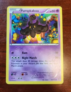 Pumpkaboo Pokemon Card, Phantom Forces Set 44/119 - Image 1