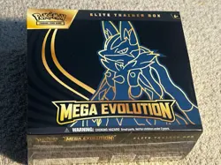 Pokemon Mega Evolution Elite Trainer Box (ETB) Lucario - New Factory Sealed - Image 1
