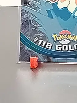 2000 Topps Chrome Pokemon Series 2 Goldeen #118 - Image 4