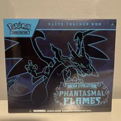 Pokemon Mega Evolution Phantasmal Flames Elite Trainer Box ETB - Image 1