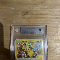 Pikachu McDonald's Collection BGS 9 Mint - Holo Pokemon 25/25 2021 MINT PSA 9 - Image 4
