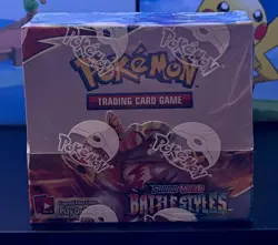Pokemon TCG Sword & Shield Battle Styles Booster Box Factory Sealed B - Image 1
