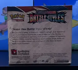 Pokemon TCG Sword & Shield Battle Styles Booster Box Factory Sealed B - Image 4