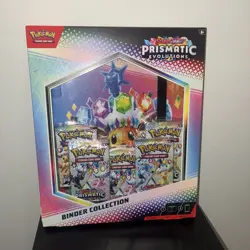 Pokemon Prismatic Evolutions Binder Collection - Sealed Scarlet And Violet New - Image 1