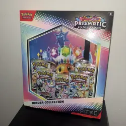 Pokemon Prismatic Evolutions Binder Collection - Sealed Scarlet And Violet New - Image 2