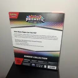 Pokemon Prismatic Evolutions Binder Collection - Sealed Scarlet And Violet New - Image 3