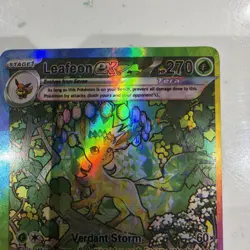 Leafeon ex 144/131 Special Illustration Rare Prismatic Evolutions Pokemon - NM! - Image 5