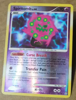 Spiritomb 16/146 Rare Reverse-Holo Legends Awakend Set Pokemon LP/MP - Image 1