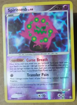 Spiritomb 16/146 Rare Reverse-Holo Legends Awakend Set Pokemon LP/MP - Image 2