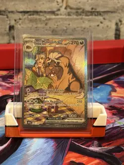 Pokemon TCG Arven's Mabosstiff EX #235/182 Sv10: Destined Rivals SAR - Image 1