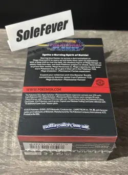 🔥New & Sealed Pokemon Mega Evolution Phantasmal Flames Booster Bundle Box - Image 3