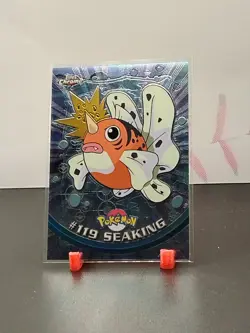 2000 Topps Chrome Pokemon TV Animation #119 Seaking - Image 1
