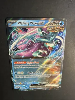 2023 Pokemon Scarlet Violet Walking Wake ex 127 SVP Black Star Promo Holo Rare - Image 5