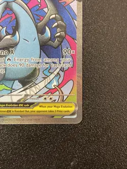 Pokemon Phantasmal Flames MEGA CHARIZARD X EX #23 Black Star Promo From UPC - Image 3