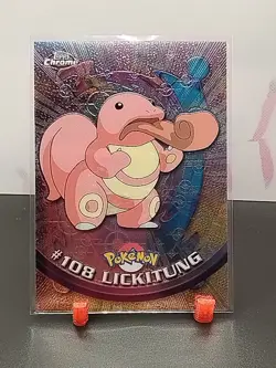 2000 Pokemon TV Animation #108 Lickitung! Topps Chrome Series 2 - Image 1