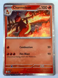 Charmeleon 005/165 Cosmo Swirl - Cosmos Holo Promo -Scarlet & Violet 151 Pokemon - Image 3