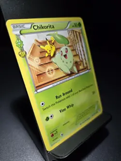 Chikorita Pokemon TCG Generations: Radiant Collection RC1/RC32-MP/LP - Image 2