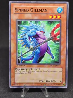 Yu-Gi-Oh! Spined Gillman RGBT-EN034 Raging Battle 1st Edition NM - Image 1