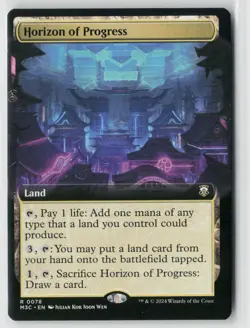 MTG Commander Modern Horizons 3 Horizon Of Progress (Extended Art) x1 NM Rare - Image 1