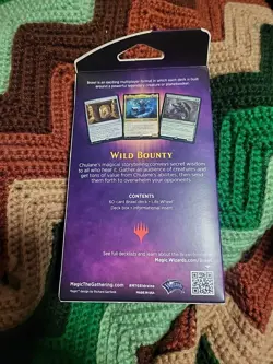 Magic the Gathering: Throne of Eldraine Brawl Deck Wild Bounty New Sealed MTG - Image 2