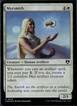Myrsmith - 44 - Foil - CMM - NM-Mint Magic The Gathering MTG - Image 1