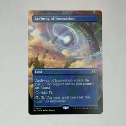 Archway of Innovation (Borderless) 350 NM Normal R Modern Horizons 3 MTG - Image 1