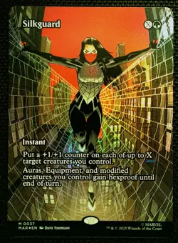 Silkguard (Borderless) Marvel Universe Eternal-Legal FOIL - Image 1