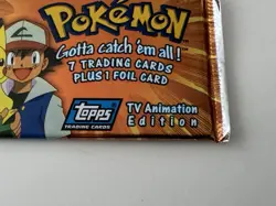 Pokemon Topps TV Animation Edition Sealed Pack - Image 2