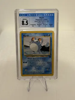 Pokemon Marill 29 Black Star Promo Pokemon League CGC 8.5 - Image 1