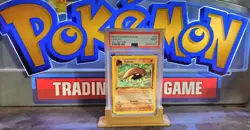 Pokemon Fossil Kabuto 1st Edition PSA 9 Mint 1999 With Stand - Image 3