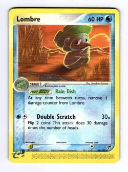 Lombre - 45/100 Sandstorm #45 (2003) Uncommon MP Pokemon - Image 1