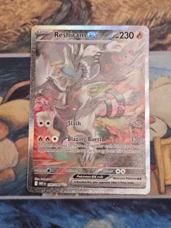 2025 Pokemon Reshiram ex 166/086 White Flare SIR - Pack Fresh NM Fast Shipping - Image 1