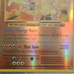 Pokemon TCG Charizard Evolutions Holo Card 11/108 See Pics - Image 3