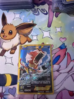 Pokemon TCG Gyarados EX 123/122 XY Breakpoint Secret Holo Rare LP/MP Read Desc - Image 1